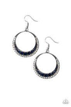 Load image into Gallery viewer, Demanding Dazzle Blue Earrings