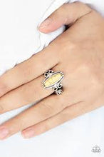 Load image into Gallery viewer, Desert Canyons Yellow Skinny Band Ring
