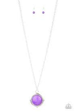 Load image into Gallery viewer, Desert Equinox Purple Necklace - Angie&#39;s $5.00 Bling