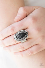 Load image into Gallery viewer, Desert Grotto Black Ring - Angie&#39;s $5.00 Bling