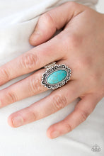 Load image into Gallery viewer, Desert Grotto Blue Ring - Angie&#39;s $5.00 Bling