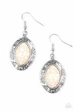 Load image into Gallery viewer, Desert Harvest White Earrings