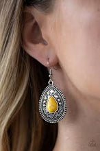 Load image into Gallery viewer, Desert Nirvana Yellow Earrings