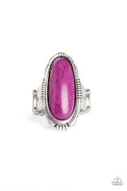 Desert Thirst Purple Ring - Angie's $5.00 Bling