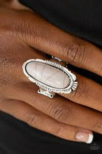 Load image into Gallery viewer, Desert Thirst Silver Ring - Angie&#39;s $5.00 Bling
