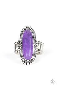 Desert Tranquility Purple Ring - Angie's $5.00 Bling