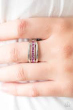Load image into Gallery viewer, Desperately Chic-ing Attention Pink Skinny Band Ring
