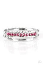 Load image into Gallery viewer, Desperately Chic-ing Attention Pink Skinny Band Ring