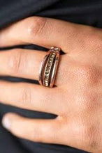 Load image into Gallery viewer, Desperately Chic-ing Attention Copper Skinny Band Ring