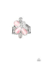 Load image into Gallery viewer, Diamond Daises Pink Ring - Angie&#39;s $5.00 Bling