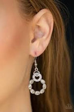 Load image into Gallery viewer, Diamond Deluxe White Earrings