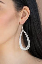 Load image into Gallery viewer, Diamond Distraction White Earrings