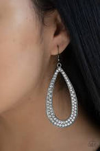 Load image into Gallery viewer, Diamond Distraction Black Earrings