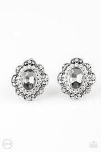 Load image into Gallery viewer, Dine and Dapper Silver Clip On Earrings