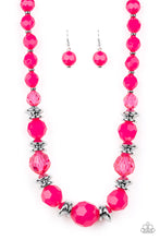 Load image into Gallery viewer, Dine and Dash Pink Necklace