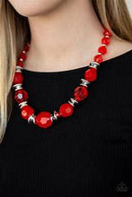 Load image into Gallery viewer, Dine and Dash Red Necklace