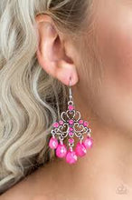 Load image into Gallery viewer, Dip It Glow Pink Earrings