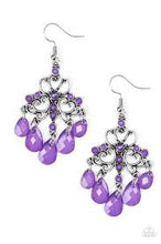 Load image into Gallery viewer, Dip It Glow Purple Earrings