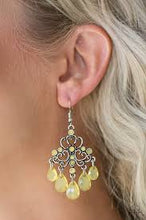 Load image into Gallery viewer, Dip It Glow Yellow Earrings