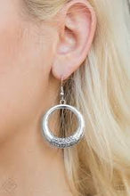 Load image into Gallery viewer, Dip It Low Silver Earrings