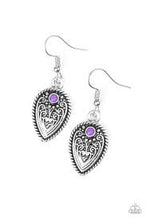 Load image into Gallery viewer, Distance Pasture Purple Earrings