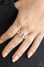 Load image into Gallery viewer, Distractingly Demure Gold Skinny Band Ring