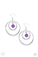Load image into Gallery viewer, Diva Pop Purple Earrings