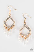 Load image into Gallery viewer, Divinely Diamond Gold Earrings