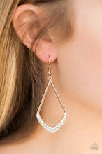 Load image into Gallery viewer, Double Dip Gold Earrings