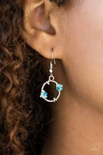 Load image into Gallery viewer, Double the Bubble Blue Earrings