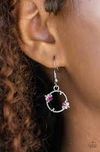 Load image into Gallery viewer, Double the Bubble Pink Earrings