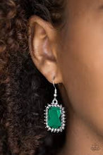 Load image into Gallery viewer, Downtown Dapper Green Earrings