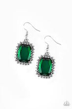 Load image into Gallery viewer, Downtown Dapper Green Earrings