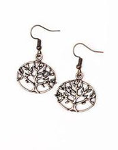 Load image into Gallery viewer, Dream Treehouse Copper Earrings