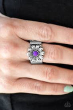 Load image into Gallery viewer, Dreamy Fields Purple Ring - Angie&#39;s $5.00 Bling