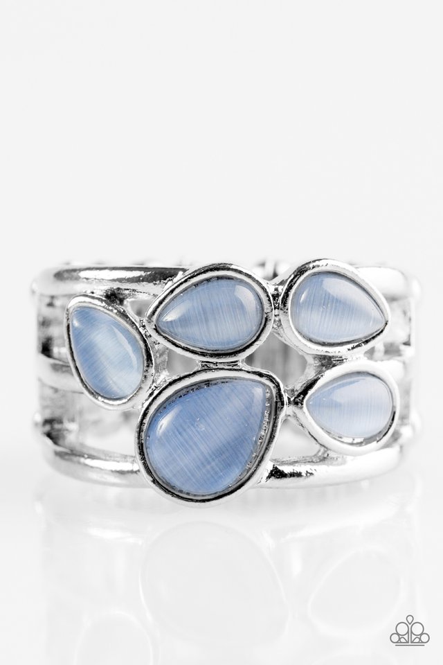 Dreamy Glow Blue Ring - Angie's $5.00 Bling
