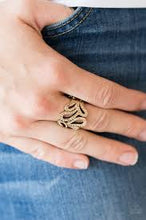 Load image into Gallery viewer, Dress It Up Brass Ring - Angie&#39;s $5.00 Bling