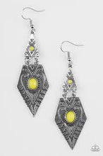 Load image into Gallery viewer, Drifting Dunes Yellow Earrings