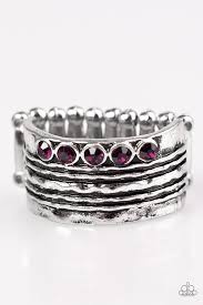 Drink It In Purple Ring - Angie's $5.00 Bling