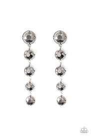 Drippin in Starlight Silver Earrings