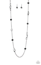 Load image into Gallery viewer, Duchess Dazzle Black Necklace