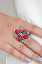 Load image into Gallery viewer, Dune Runner Red Ring - Angie&#39;s $5.00 Bling