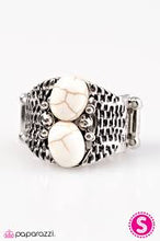 Load image into Gallery viewer, Dunes Day White Ring - Angie&#39;s $5.00 Bling