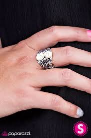 Dunes Day White Ring - Angie's $5.00 Bling