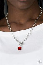 Load image into Gallery viewer, Dynamite Dazzle Red Necklace