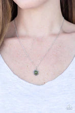 Load image into Gallery viewer, Wildflower Waltz Green Necklace