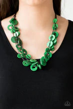 Load image into Gallery viewer, Wonderfully Walla Walla Green Wood Necklace
