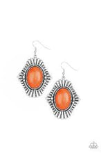 Load image into Gallery viewer, Easy As Pioneer Orange Earrings