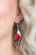 Load image into Gallery viewer, Easy Elegance Red Earrings
