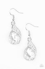 Load image into Gallery viewer, Easy Elegance White Earrings